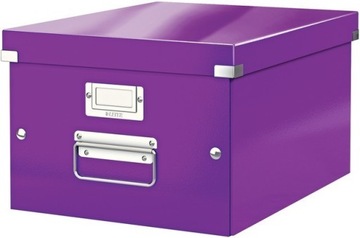 Pudło uniw. A4 LEITZ CLICK STORE fioletowe