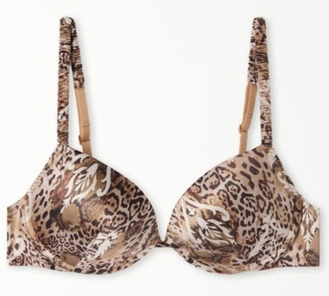 INTIMISSIMI TEZENIS biustonosz MOSCOW PUSH-UP roz. 70/B 1B ANIMALIER