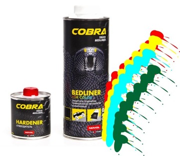 COBRA Novol Powłoka Truck Bedliner Color + 100ml R
