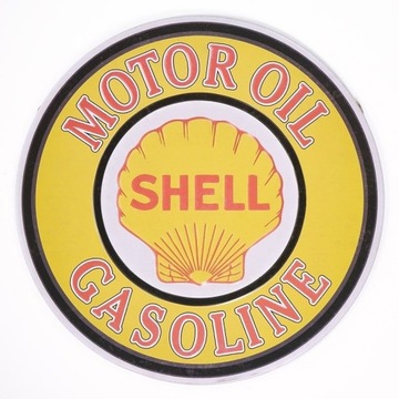 Tabliczka dekoracyjna metalowa SHELL 13