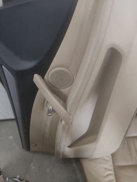 BMW E60 M-PACK СИДЕНЬЯ SEAT UK БЕЖЕВАЯ КОЖА