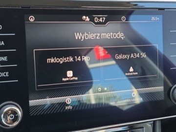 Skoda Superb III Kombi Facelifting 2.0 TDI SCR 150KM 2022 Skoda Superb Faktura VATEl.klapaACCDSGNavi 2.0 Diesel 150KM, zdjęcie 26