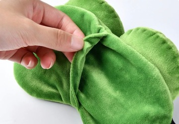 МАСКА ДЛЯ СПЯНИЯ ДЛЯ ГЛАЗ РАССЛАБЛЕНИЕ лягушка OLDMAN FROG НА Резинка