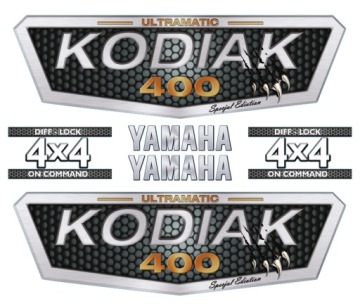 Наклейки YAMAHA KODIAK !!! ВСЕ МОДЕЛИ !!!