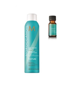 Moroccanoil Texture suchy spray teksturyzujący do włosów 205ml + olejek