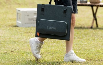 СКЛАДНАЯ МОНОКРИСТАЛЛИЧЕСКАЯ ФОТОЭЛЕКТРИЧЕСКАЯ ПАНЕЛЬ BASEUS TRAVEL 100ВТ IP66