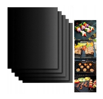 Mata Teflonowa Grill Piekarnik Ruszt 40x33cm 10szt