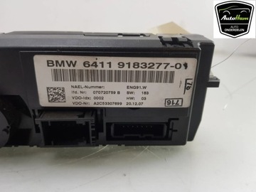 BMW 1 E81 E87 2008 ŘÍZENÍ I SOUČÁSTKY ELEKTRICKÉ