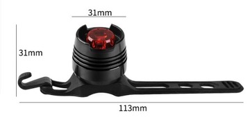 СВЕТОДИОДНАЯ ВЕЛОСИПЕДНАЯ ЛАМПА ПЕРЕДНЯЯ 2200 ЛЮМЕН МОЩНАЯ + ЗАДНЯЯ велосипедная фара