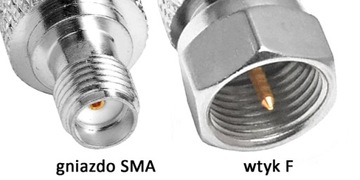 RF адаптер SMA/gn-F/wt 50 Ом