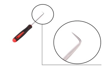 ZESTAW HACZYKI DO USZCZELEK I ORINGÓW 9 ELEMENTÓW