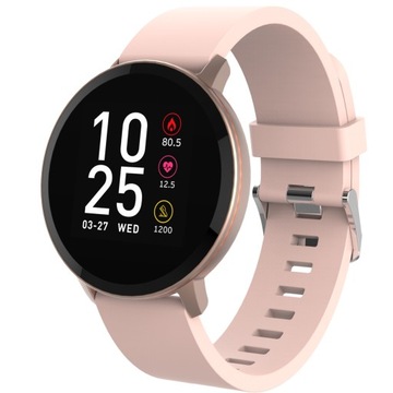 Smartwatch Zegarek Damski Opaska sportowa różowy