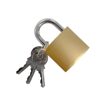 Складной запираемый парковочный замок с ключом и навесным замком