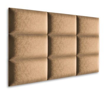 PANELE TAPICEROWANE ŚCIENNE 70x30 WEZGŁOWIE 3D