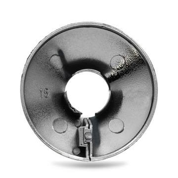 МАСКИРОВОЧНАЯ РОЗЕТКА для труб 15 мм ХРОМ Разъемная крышка радиатора