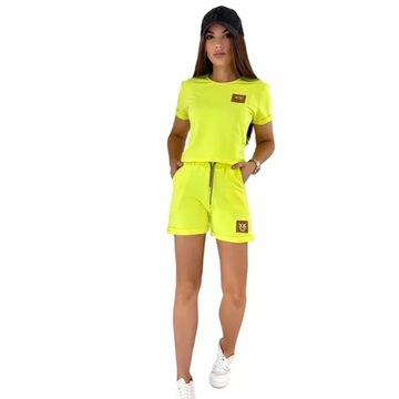 10AHC-KP YELLOW ŻÓŁTY KOMPLET SPORTOWY L - 40