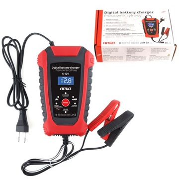 Prostownik cyfrowy 6V/12V - 2A/6A DBC-02