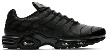 Buty Sportowe NIKE AIR MAX PLUS TN Triple Black Leather AJ2029-001 skóra 41