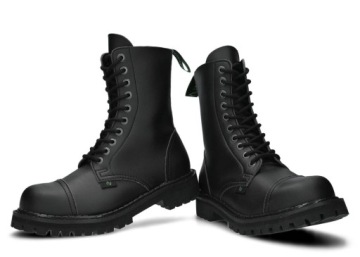 ЖЕНСКИЙ ГЛАНС ВЕГАН - ЧЕРНЫЙ - NAGABA 10H - СТАЛЬНОЙ НОС - ПОЛИРОВКА - 40