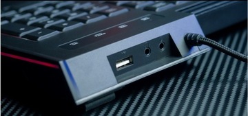 Genesis Lith 400 RGB Низкопрофильная клавиатура с подсветкой USB-концентратор