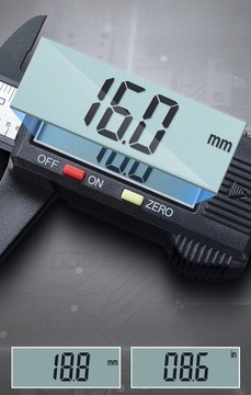 ЭЛЕКТРОННЫЙ ШТАНВЕРМОНТОР 150 мм ЖК-ДИСПЛЕЙ ЦИФРОВОЙ Точный ДВУХКУЛАЧКОВЫЙ