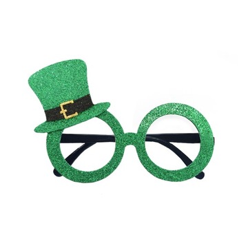 OKULARY ŚWIĘTEGO PATRYKA STRÓJ LEPRECHAUN KOSTIUM KONICZYNKA SZCZĘŚCIE