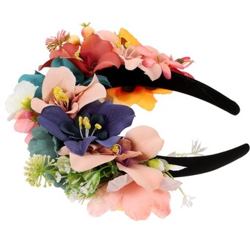 Повязка на голову с искусственным цветком, корона, мексиканский костюм