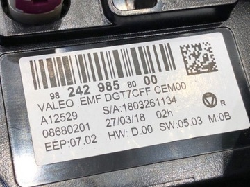 DISPLEJ PEUGEOT 308 SW II 982429858000 14-21