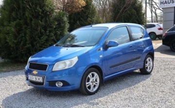 Chevrolet Aveo T250 Hatchback 3d 1.4 DOHC 101KM 2009 Chevrolet Aveo Klimatyzacja, Seryjne radio, Zadbany , Gwarancja... 1.4