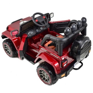 MEGA JEEP FULLTIME, NAPĘD 4X4, 1X12V ,WOLNY START/