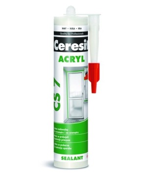 Ceresit Cs-7 Uszczelniacz Akrylowy Biały 280ml