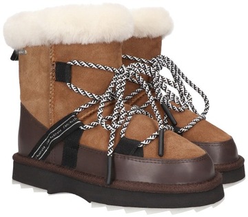 Коричневые зимние ботинки EMU Australia W12641, размер 37