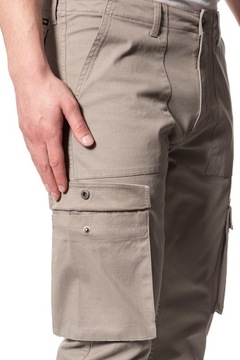 WRANGLER CARGO PANTS SPODNIE MATERIAŁOWE W30 L34