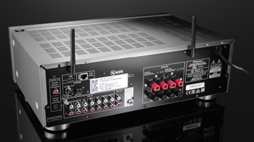 PIONEER SX-N30AE AirPlay Bluetooth USB USB pilot amplituner srebrny