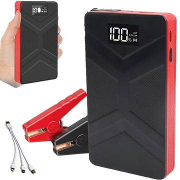 ROZRUCH POWERBANK ROZRUSZNIK BOOSTER JUMP STARTER MOCNY 30000mAh 12V