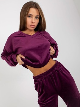 Спортивный костюм ЖЕНСКИЙ ВЕЛОР F565 светло-коричневый S/M