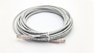 Kabel LAN 10m Sieciowy do Internetu RJ45 kat 6A