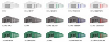 Палатка для мастерской 3х12м оцинкованная DAS 240 SF