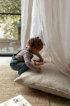 Игрушки для детей Деревянный Тигр на верёвке для тяги JOUECO