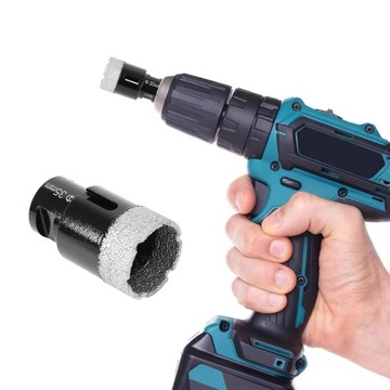 АЛМАЗНАЯ КОРОНОЧНАЯ ПИЛА 6 8 10 35 68 мм АДАПТЕР M14 ДЛЯ ГОНЧАРНЫХ ИЗДЕЛИЙ