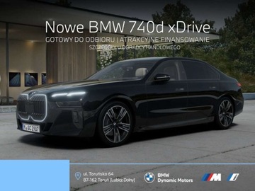 BMW Seria 7 G70 Sedan 3.0 40d 299KM 2025 BMW Seria 7 40d xDrive 299 KM mHEV - BowersWilkins Diamond - Hak Holowniczy