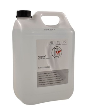 ROZTWÓR MOCZNIKA PŁYN ADBLUE 5L PSA 1635055580