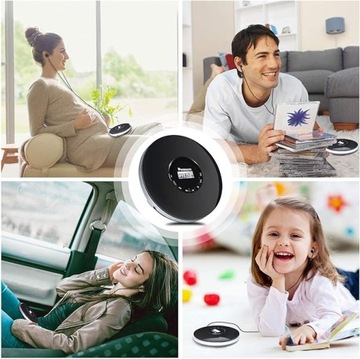 DISCMAN MP3-НАУШНИКИ ПОРТАТИВНЫЙ USB-ПЛЕЕР С ЖК-ПРИЕМОМ И СВЕТОДИОДНОЙ ПОДСВЕТКОЙ