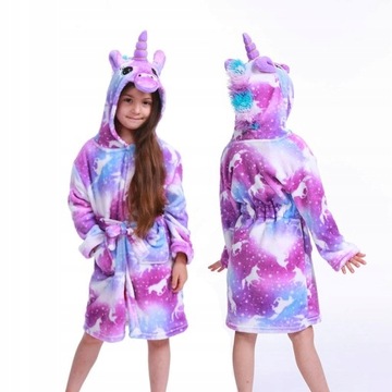 SZLAFROK DZIECIĘCY KIGURUMI JEDNOROŻEC