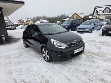 Kia Rio III Hatchback 3d 1.4 WGT 90KM 2012 Kia Rio 2012 LED 1.4 diesel z Niemiec, oplacony, bezwypadkowy, GWARANCJA, zdjęcie 1