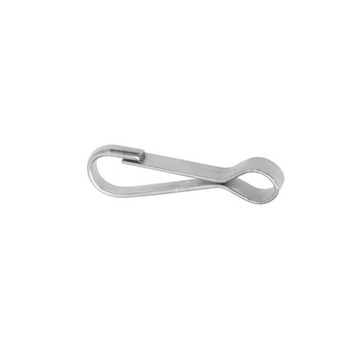 SPRĘŻYNA SPINACZ DO ŁAŃCUCHA 30MM OCYNKOWANA