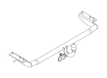 NOVÝ ZAŘÍZENÍ(HÁK) TÁŽNÝ DO VOLVO S60 I SEDAN 11.2000-08.2004 AUTO-HAK 1600 KG