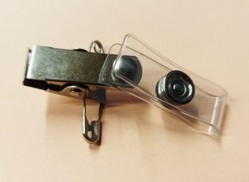 ЗАЖИМ с РЕМЕНЕМ и идентификационным значком БЕЗОПАСНОСТИ. - 100 шт