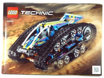 Instrukcja Transformation Vehicle 42140 LEGO Tech.