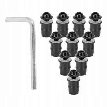 Набор винтов для лобового стекла мотоцикла M5x16 мм/0,6 дюйма, 10 шт., 32 шт.